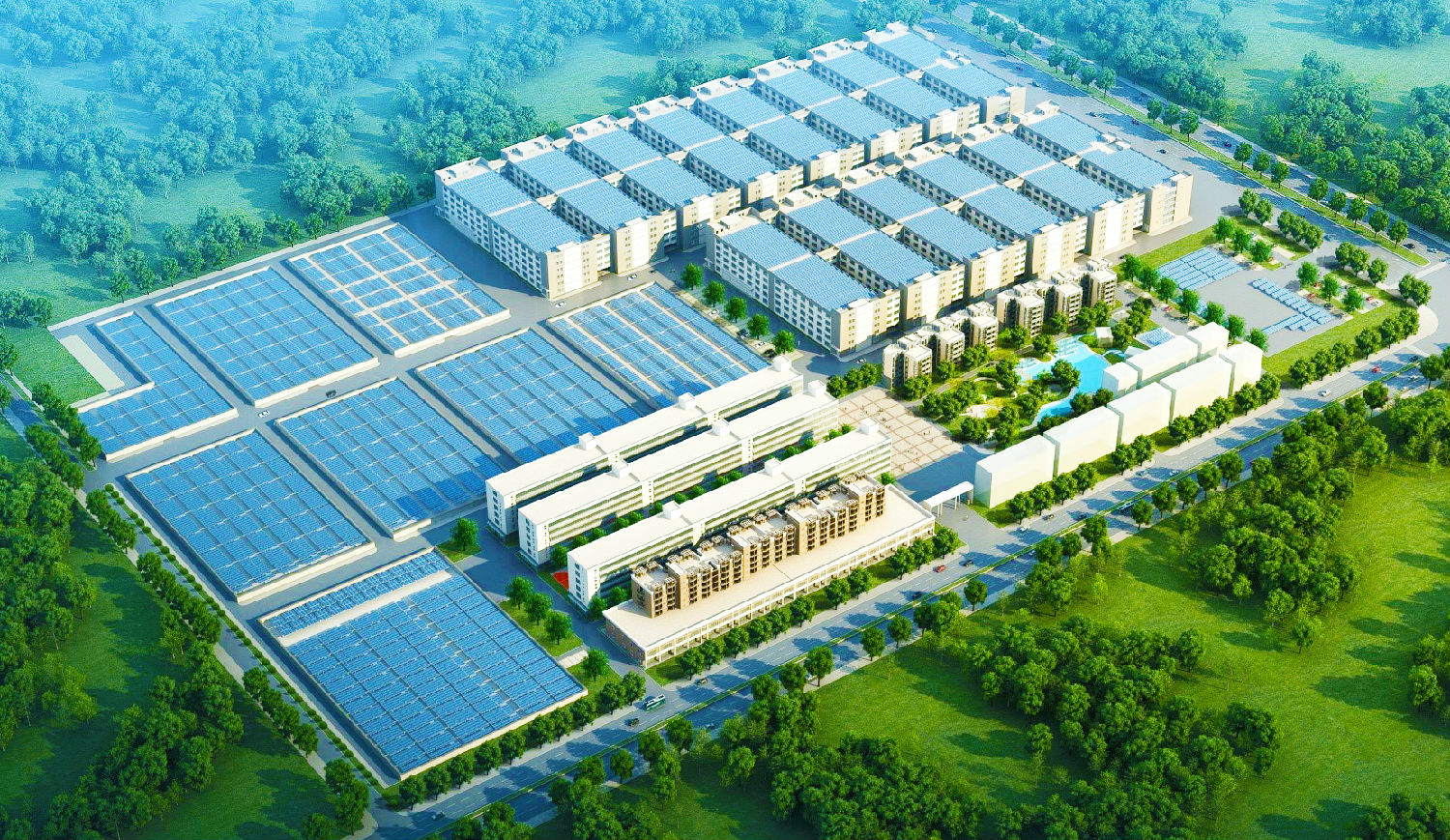 广东惠州敏华工业城12MW大型分布式光伏发电项目